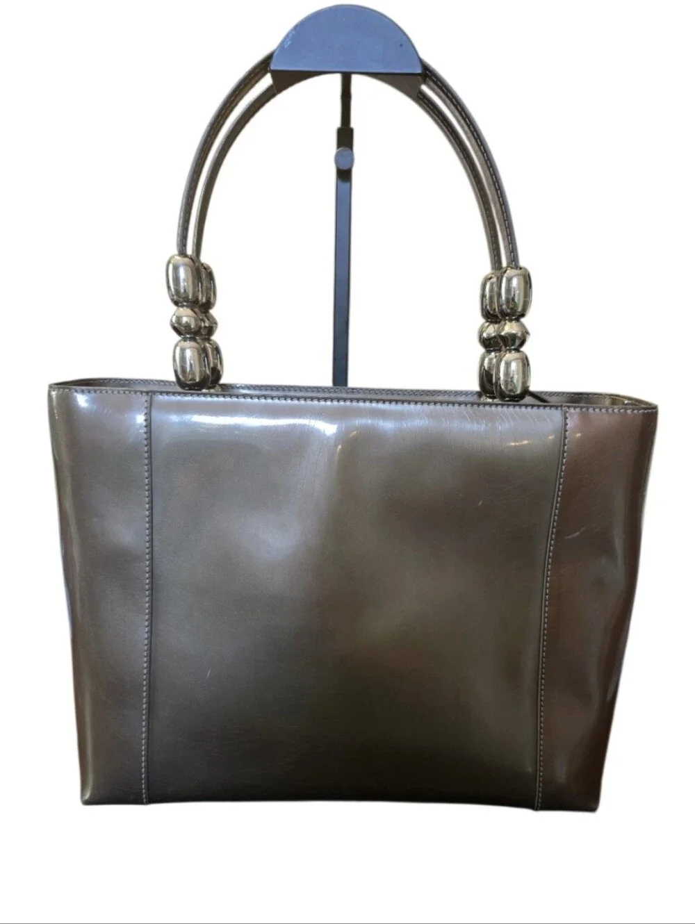 Christian Dior Vintage Patent Leather Malice Hand/Crossbody Bag  w/ Dustbag